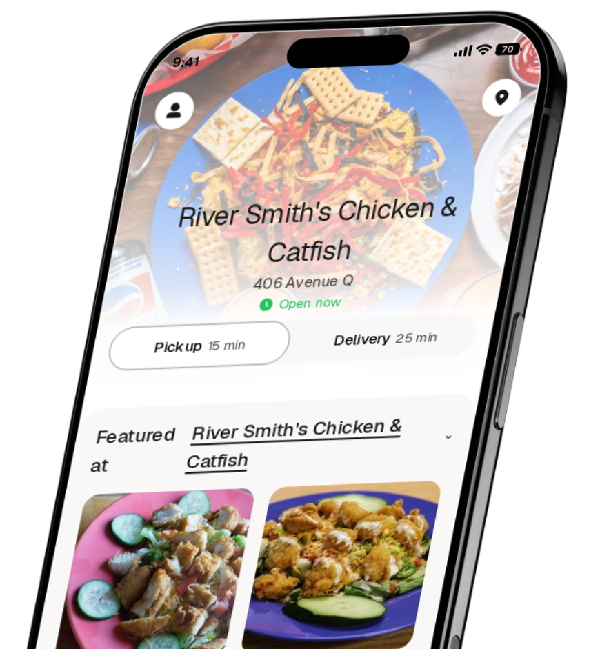 River Smith's Chicken & Catfish app preview