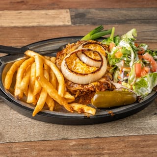 Bob's Chili Cheeseburger