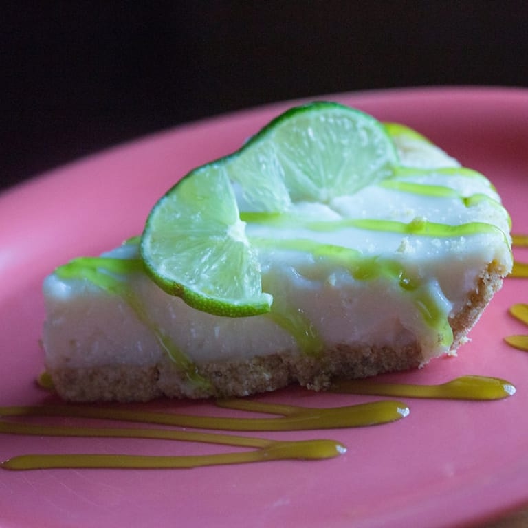 Indulge in our key lime pie